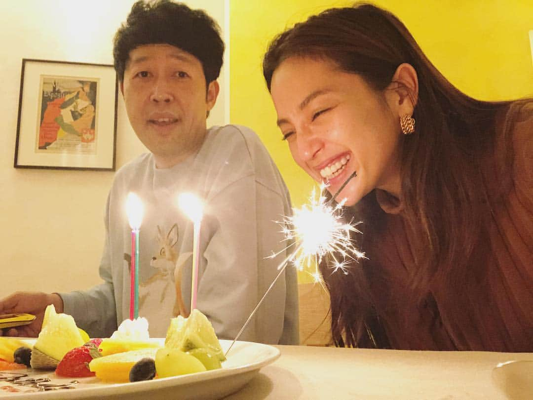 中村アンさんのインスタグラム写真 - (中村アンInstagram)「カズニョロと毎年恒例の6日違いの🎂を祝う会開催🎉🤹🏻‍♀️🥂去年は来れなかったお手紙をくれる優しい川ちゃんも参加🍆楽しかったぁ〜。酔」10月25日 23時00分 - cocoannne