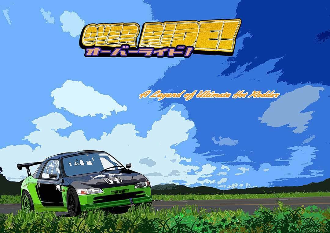 mistbahnさんのインスタグラム写真 - (mistbahnInstagram)「_ Illustration on my Honda BEAT by @shankoukatsumi _ _ illustration: @shankoukatsumi _ The manga artist @shankoukatsumi is author of the touge and motorsport comic "オーバーレブ!(Over Rev!)". I'm a fan of "オーバーレブ!(Over Rev!)", so very happy. _ _ @shankoukatsumi -san is planning a new comic named "オーバーライド!(Over Ride!)" and it is a Kcar motorsports comic! I'm looking forward to read "オーバーライド!(Over Ride!)"! _ _ JP) マンガ「オーバーレブ！」の作者、山口かつみ先生( @shankoukatsumi )が私のビートのイラストを描いてくれました！！！！ 読者としてはこの上なくウレシイことです。 _ _ 山口かつみ先生( @shankoukatsumi )の次作「オーバーライド！」は軽自動車のモタスポ漫画となるようで、とても楽しみにしています。 _ _ #overrev #オーバーレブ #override #オーバーライド #山口かつみ #jdm #meandhonda #honda #pp1 #hondabeat #ホンダビート #ビート #pp1beat #hondabeatpp1 #motorsport #kcar #keicar #軽自動車 #carillustration #manga #illustration #catoon #comic #イラスト #漫画 #マンガ #trackcar #trackstance #trackspec」10月25日 21時05分 - mistbahn