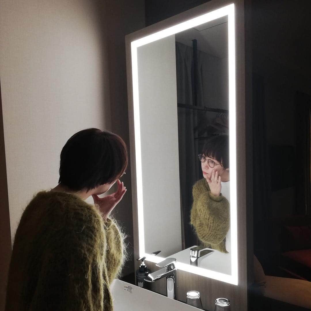 吉谷彩子さんのインスタグラム写真 - (吉谷彩子Instagram)「仕事終わりにまいちゃんと行った場所は、私に至福のひと時をくれました😌😌 あ、髪切りました！  #nohgahotel#上野#創立パーティ」10月26日 0時50分 - ayako_yoshitani