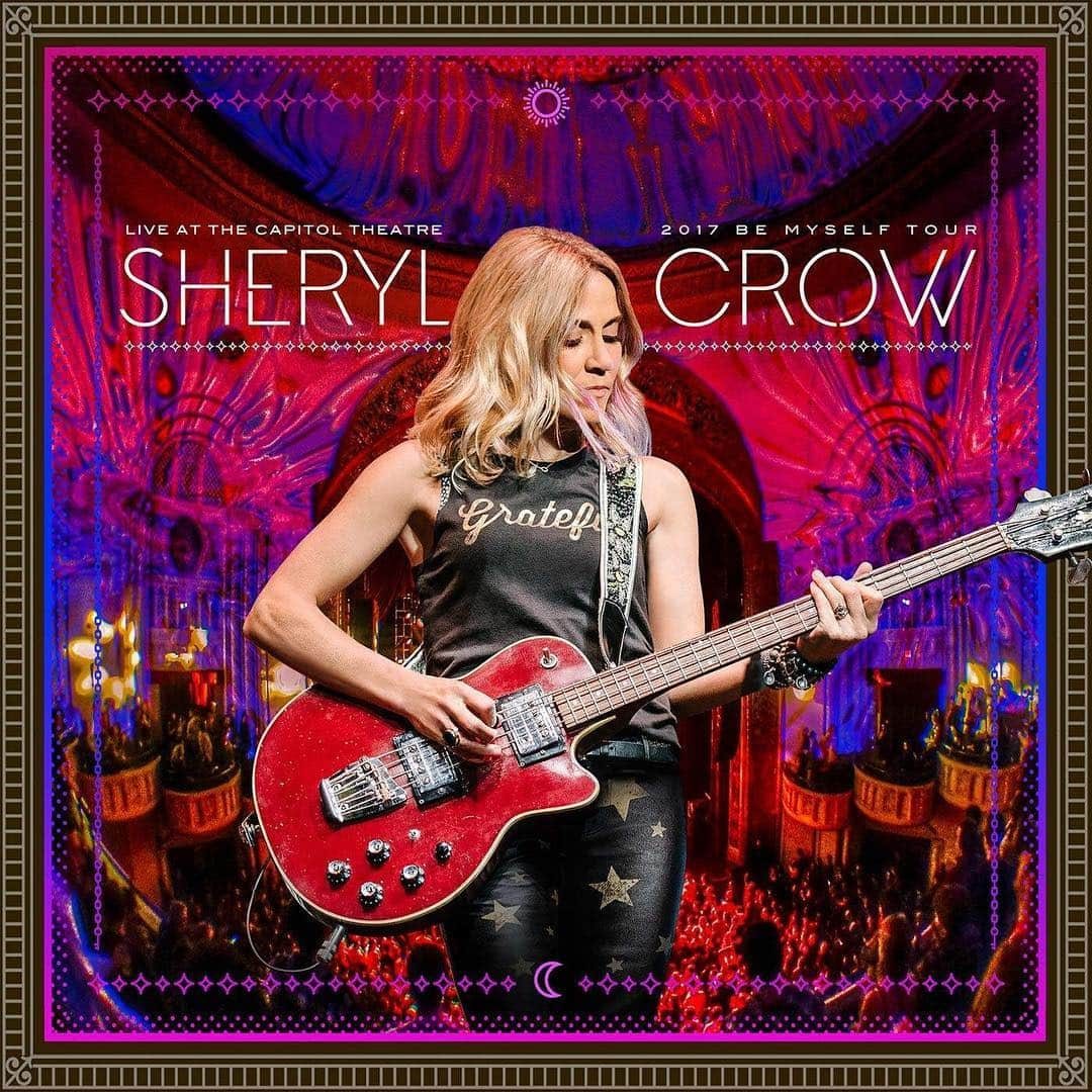 シェリル・クロウさんのインスタグラム写真 - (シェリル・クロウInstagram)「NEW! Coming November 9th - "Sheryl Crow Live At The Capitol Theater" available as a Blu-Ray or DVD each with a 2 CD set!  On November 10, 2017, at the historic Capitol Theatre in Port Chester New York, Sheryl played the final night of her ''Be Myself'' tour. The show features Sheryl and her band in top form, performing new songs from her 8th studio album and a full set of classic hits!  ___________________________________________ This Film also features a vintage Black and White flashback introduction of many Legends who have graced the Capitol Theatre stage over the years, interspersed with exclusive interview segments with Sheryl recently filmed at her Farm in Nashville. ___________________________________________ Watch the trailer here: https://youtu.be/UTTDxmfwdTk - link in profile. — Team Sheryl」10月26日 2時05分 - sherylcrow