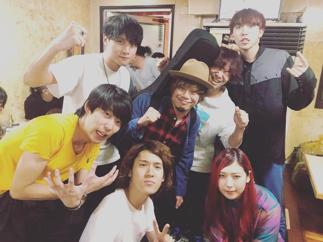 タクマ さんのインスタグラム写真 - (タクマ Instagram)「go!go!vanillas と GLIM SPANKYに会えた in 岡山。」10月26日 2時35分 - takumamitamura