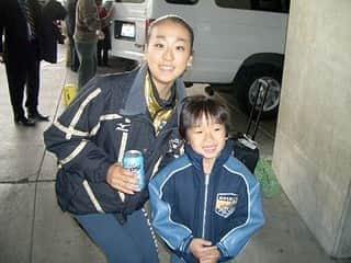 のインスタグラム：「Picture from long time ago. I think the name of the competition was Campbell cup? It happened on 2006. 2006年の頃に撮った写真を見つけました。キャンベルカップという日米対抗試合だったみたいです。帰りは友達家族の車でおねしょをして泣いていました。嫌な事は何故か覚えてるものですね。 (・ε・｀)」