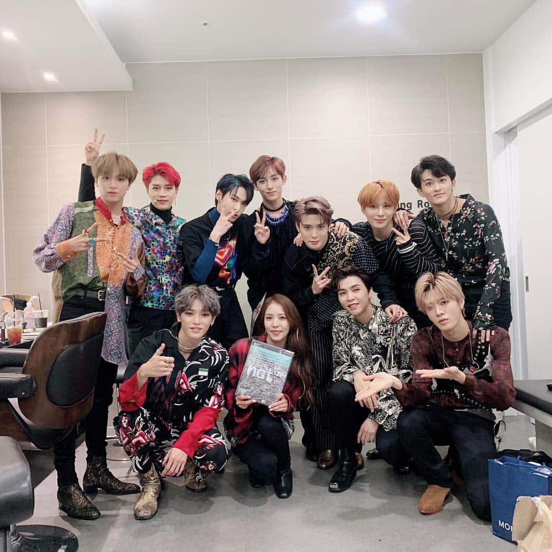 BoAのインスタグラム：「넘나넘나 축하해!!!!!!!! 🎉🎉 함께 축하할수있어 기뻤어~~ #nct127」
