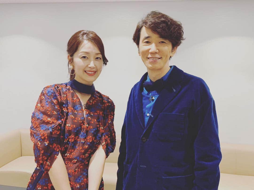 笛木優子のインスタグラム：「先日、那須田先生と再会しました〜w🍆 収録でした🙆‍♀️ ユースケさんは相変わらず面白ろ過ぎるし優しかったです(^^) 今日は20時より駐在刑事2話です📺 よろしくお願いします🤲」