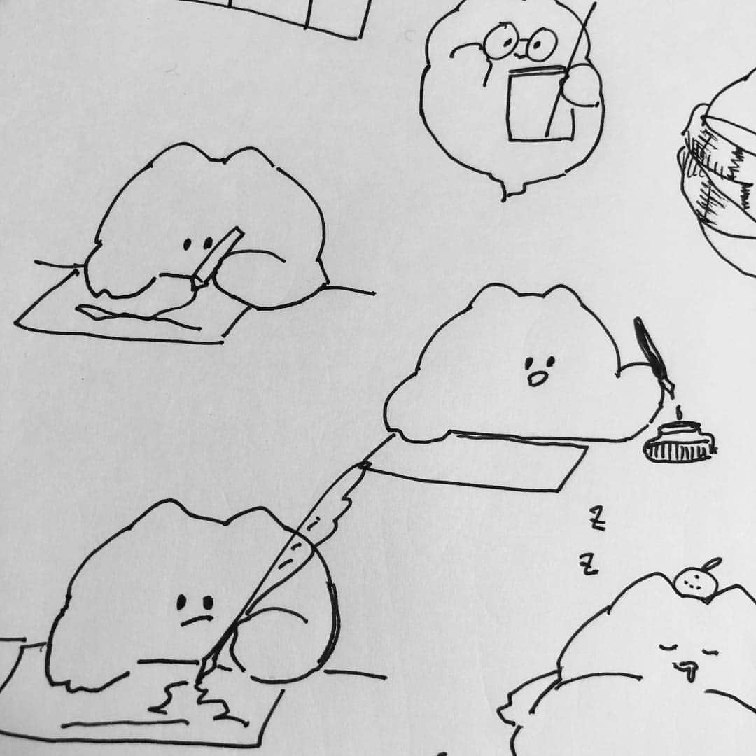 深町なかのインスタグラム：「ねこおばけ」