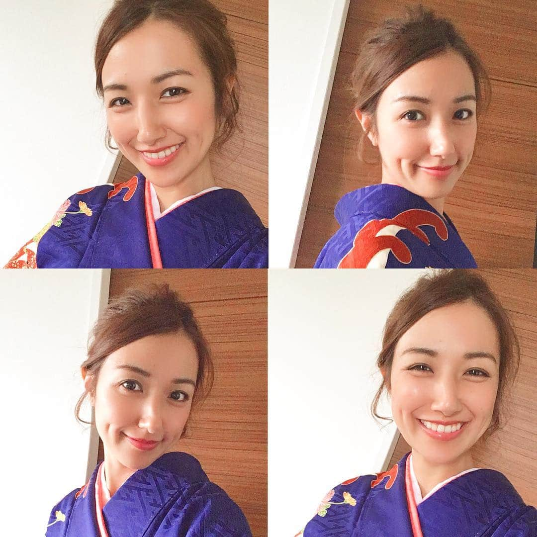 神谷美伽さんのインスタグラム写真 - (神谷美伽Instagram)「久しぶりの着物👘♡気持ちが引き締まる。  #和服 #着物 #blue #七五三ママ#姉妹ママ #主役の写真楽しみ」11月10日 18時08分 - mikakamiya14