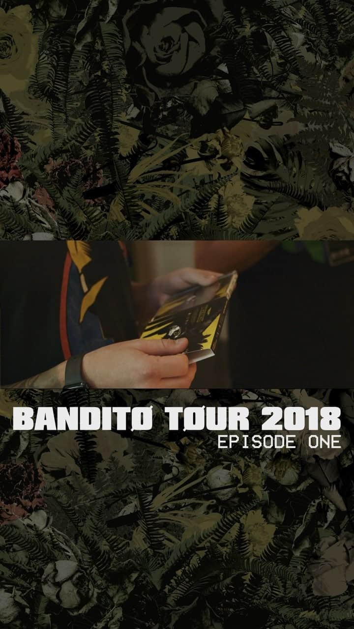 トゥエンティ・ワン・パイロッツのインスタグラム：「episode one from the #banditotour series starts at rehearsals earlier this month.」