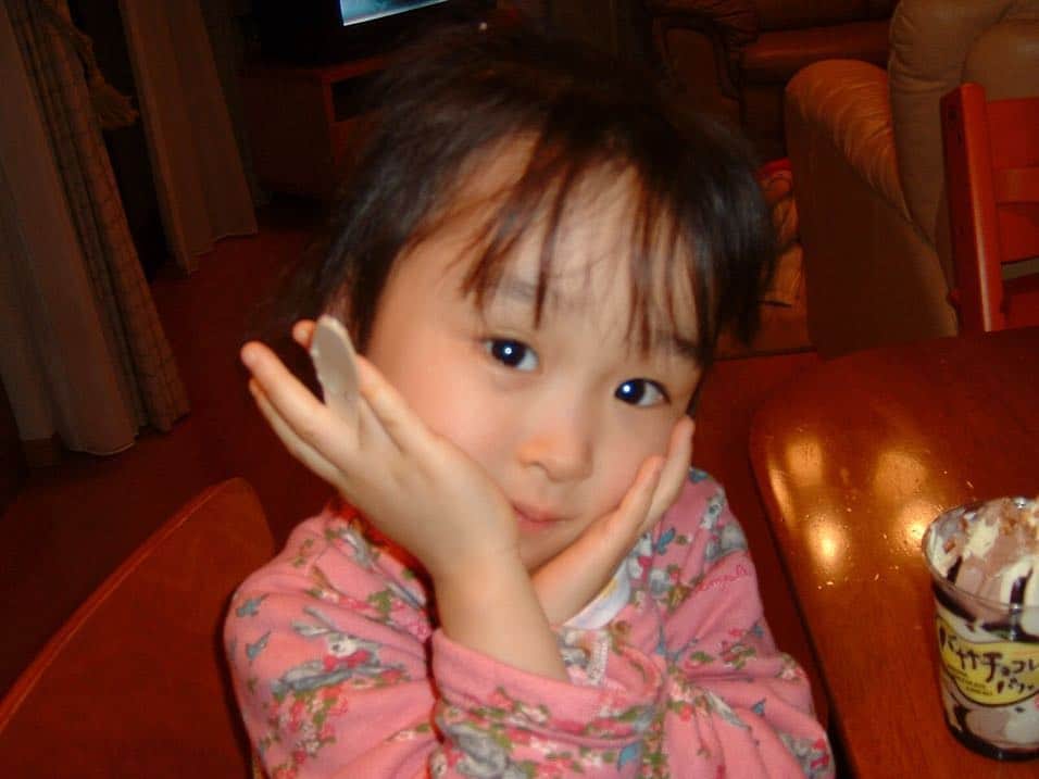 河合真佑花さんのインスタグラム写真 - (河合真佑花Instagram)「こんばんは！🌙 Twitterにも載せましたが、私が4歳のお誕生日の ...