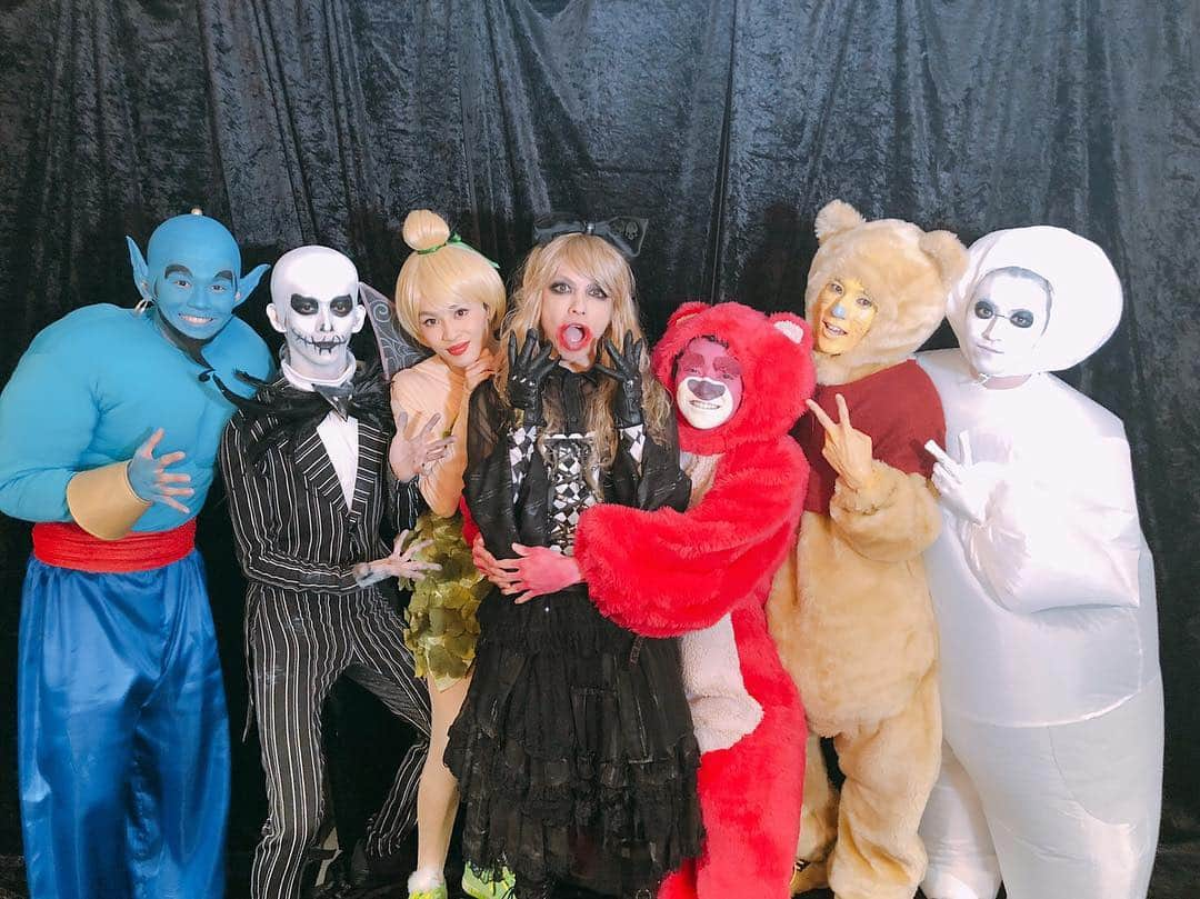 ユーキさんのインスタグラム写真 - (ユーキInstagram)「HYDE様主宰「HALLOWEEN PARTY 2018」  もう忘れられない1日確定。  #HYDE 様 #DAIGO 兄さん #喜矢武豊 さん！？ #超特急 #ディズニー #この日にかけてた #ハロウィン」10月27日 23時37分 - happy_yuki05