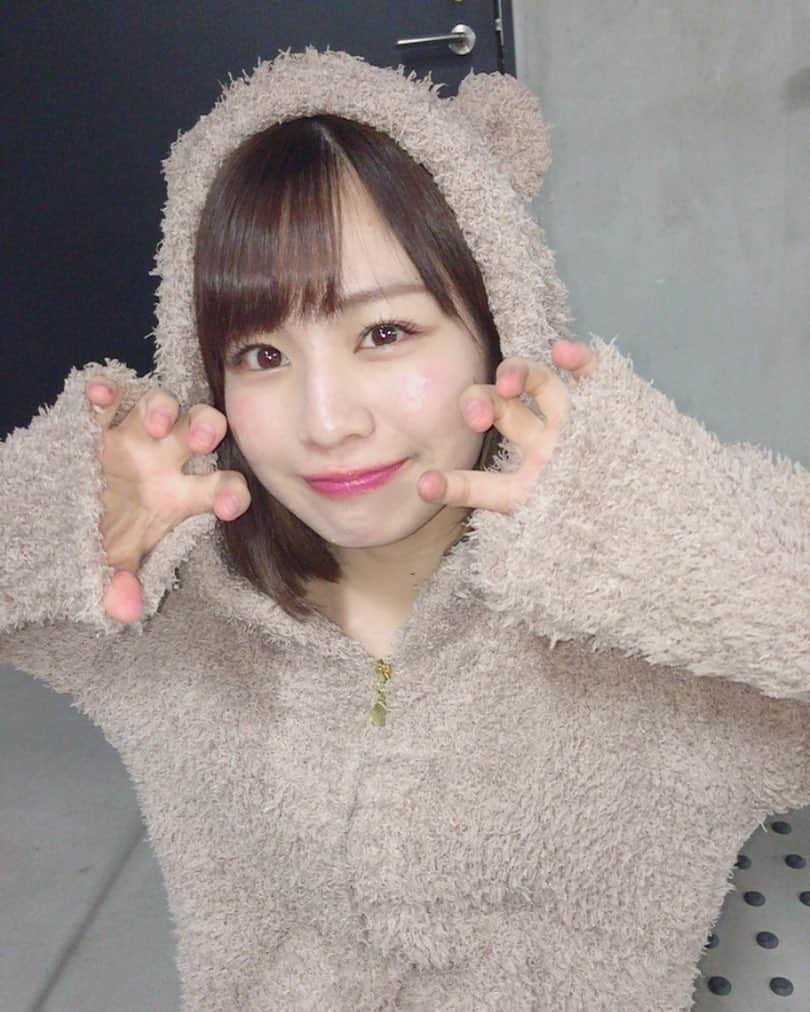 青木詩織さんのインスタグラム写真 - (青木詩織Instagram)「. 今日はくまでした🐻🐾 . . #ske48 #握手会 #いきなりパンチライン  #halloween #ハロウィン #仮装  #gelatopique #くま」10月28日 0時24分 - aokishiori4