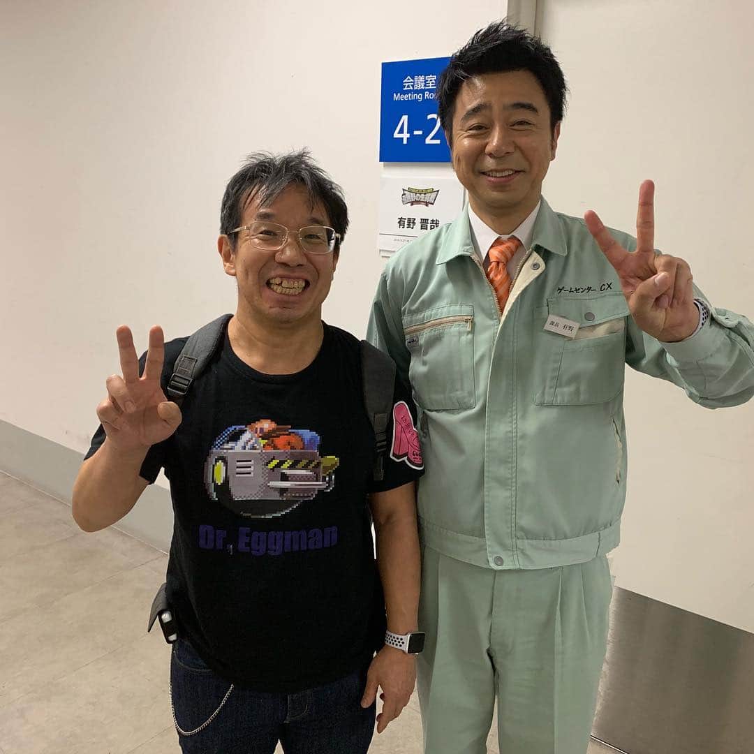 多根清史のインスタグラム：「ゲームセンターCXの幕張イベント、ミラクル山盛りで（これ以上言えない）メガ楽しかったです！」