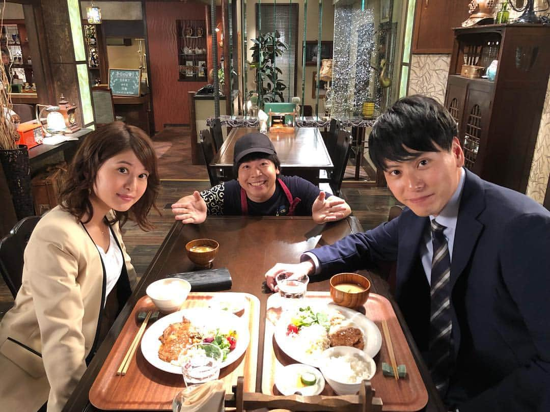 フジテレビ「Love or Not」さんのインスタグラム写真 - (フジテレビ「Love or Not」Instagram)「若木君・作🍴 生姜焼きランチ😆 あずささんの行動力には驚かされてばかりです😳✨な、第４話のオフショット❗️ #山下健二郎 #佐津川愛美 #城築創 #loveornot2  #ラブオアノット2  #dTV  #FOD  # 第5話は11/2(金)0時配信です」10月29日 22時04分 - loveornotdtvfod