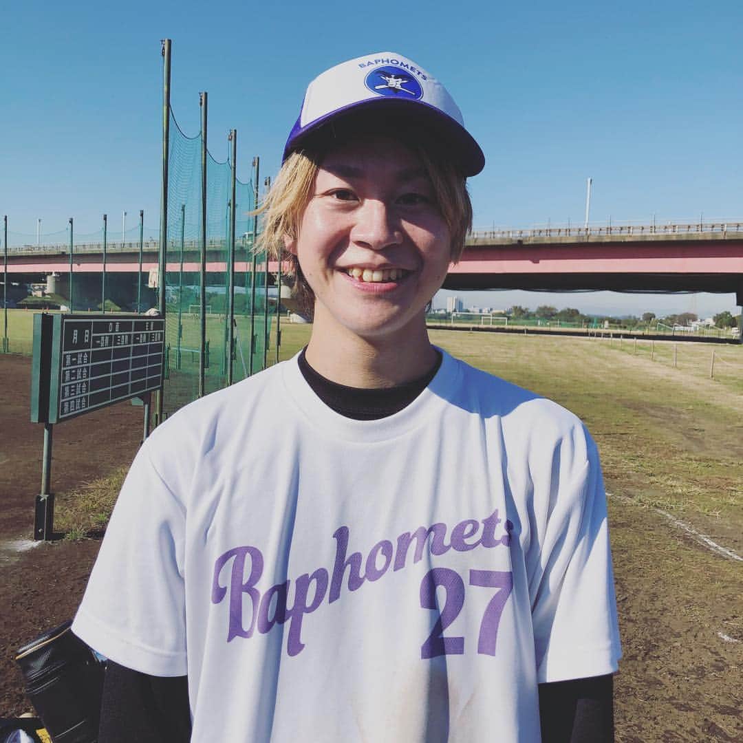 八木優樹さんのインスタグラム写真 - (八木優樹Instagram)「ウチの元気印吉田くん🤩  #バフォメッツ」10月30日 11時21分 - mr_2base