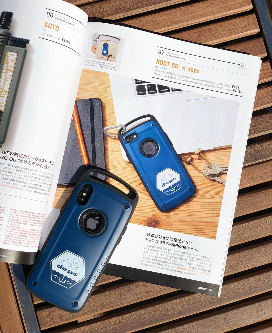 ROOT CO. Designed in HAKONE.さんのインスタグラム写真 - (ROOT CO. Designed in HAKONE.Instagram)「. 【GO OUT × deps × ROOT CO. Collaboration Model.】 Shock Resist Case Pro. for iPhone XS/X・8/7 ・ 「GO OUT」のディレクションによって、アングラーから圧倒的な支持を得る「deps」がイメージしたキャンプとバスフィッシングをオリジナルのグラフィックで表現した、トリプルネームのコラボレーションが実現しました！ こちらのiPhoneケースは、ネイビー/マットの別注カラーとなっております。 ・ また、GO OUT Onlineにて、本日より予約販売が開始されました。 (PCからご覧の場合、コピー&ペーストが可能です。) ・ ■for iPhone XS/X http://www.goout.jp/item/ROTGO18102.html ・ ■for iPhone 8/7 http://www.goout.jp/item/ROTGO18101.html ・ 是非ご確認下さい。 ・ @gooutjpn @gooutonlinejpn @deps_official ・ #goout #gooutonline #deps #deps_official #root_co #rootco #iphonecase #shockresistcasepro #collaboration #milspec #outdoor #outdoors #outdoorgear #outdoorlife #camp #campgear #camplife #fishing #bassfishing #fishinggear #fishinglife #lifestyle #ゴーアウト #デプス #iphoneケース #コラボレーション #トリプルネーム #アウトドアギア #キャンプギア #バスフィッシング」10月30日 12時27分 - root_co_official