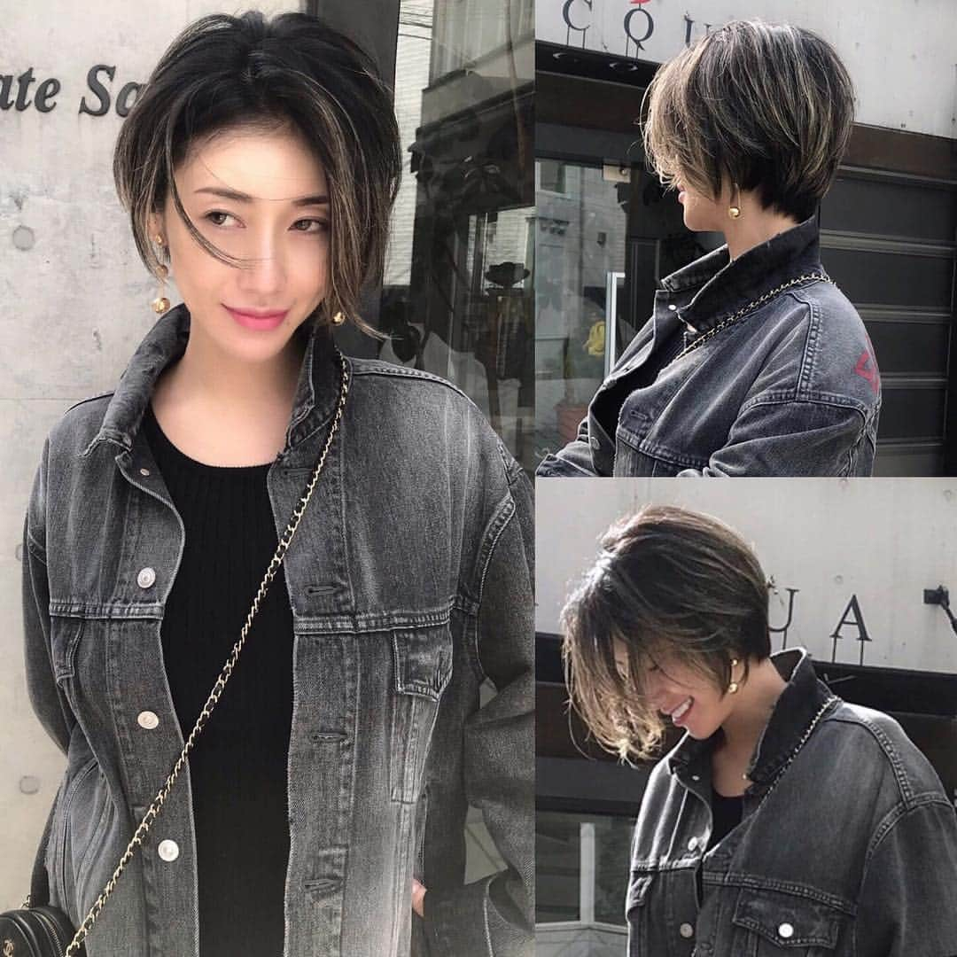 ショートヘアカタログ・紺野 善仙のインスタグラム