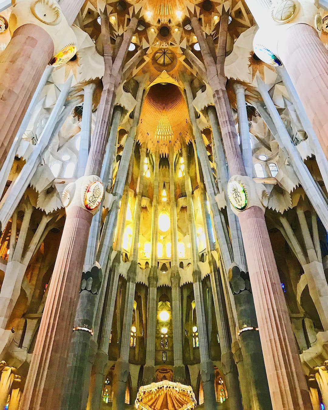 渡辺アリサのインスタグラム：「#sagradafamilia #gaudi #barcelona」