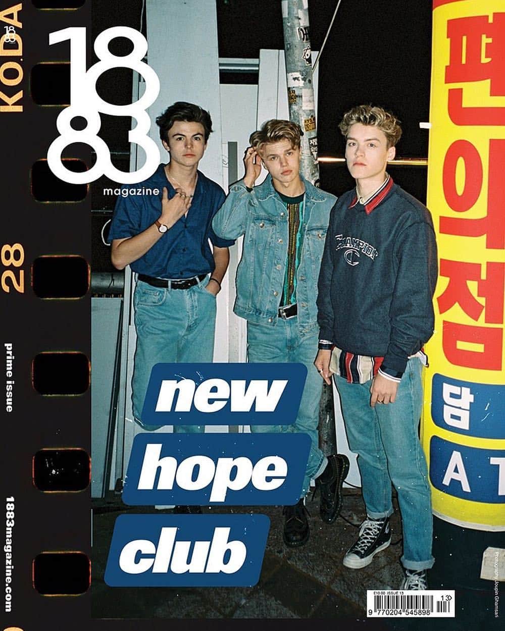 New Hope Clubさんのインスタグラム写真 - (New Hope ClubInstagram)「So excited to announce that we are the cover of the @1883magazine prime issue, it’s out in shops late November however you can pre-order & the first 50 will be signed by us 😃❤️」10月31日 19時53分 - newhopeclub