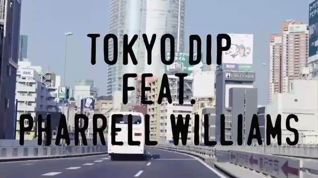HONEST BOYZのインスタグラム：「HONEST BOYZ®︎ TOKYO DIP feat. PHARRELL WILLIAMS」