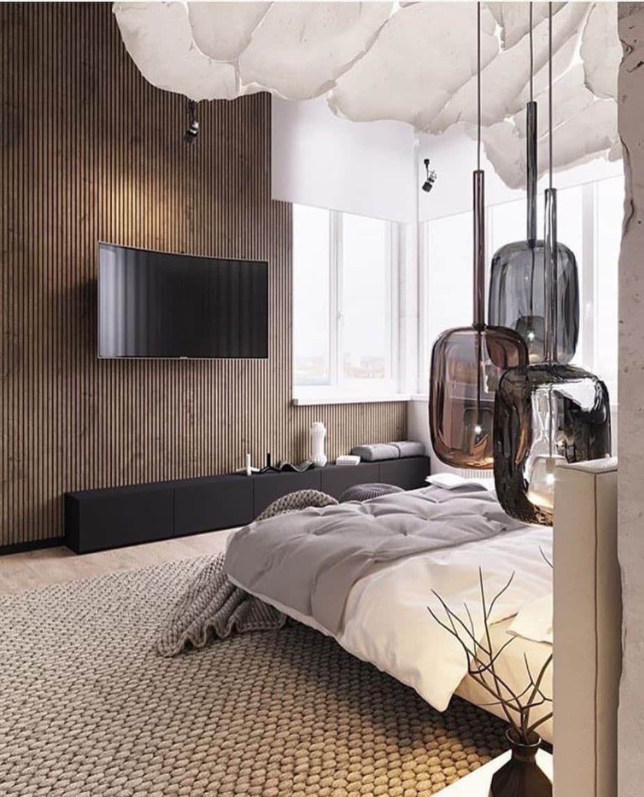Interior123.com のインスタグラム：「Cozy and minimalistic. Rate 1-10? 🤷🏻‍♂️ 📸 @algisskara」