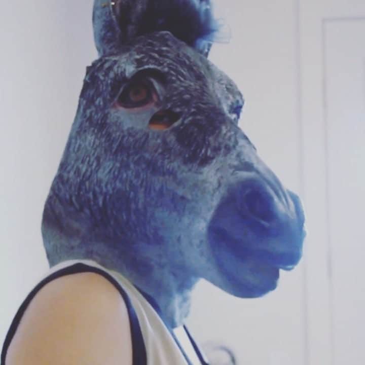 のインスタグラム：「#mask #halloween . . . . #halloweencostume #sorrytobotheryou #mask #scarystory #ecofashion #sustainablestyle #sustainabilityinstyle」