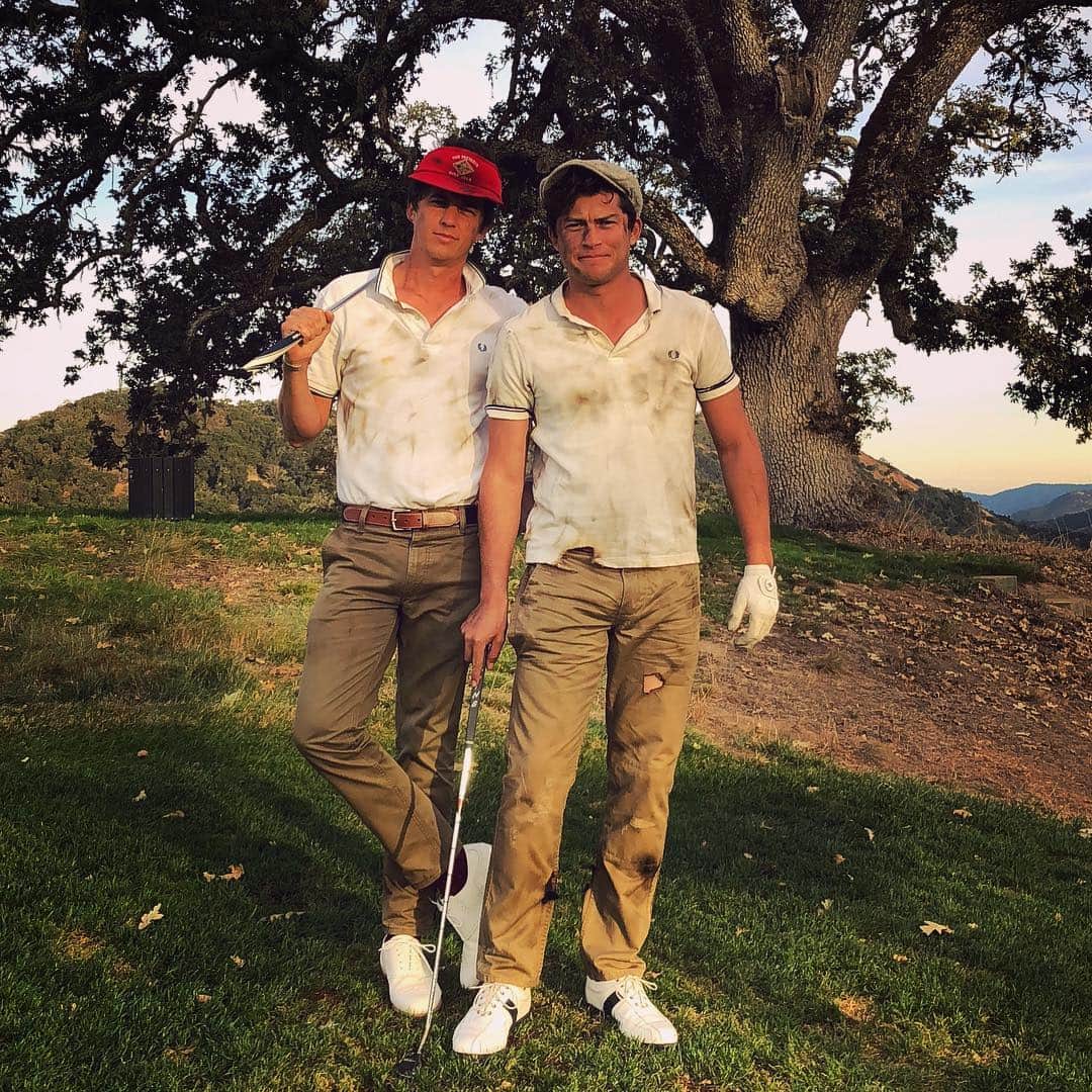 グラハム・フィリップスのインスタグラム：「rough round ⛳️⚡️🎃」