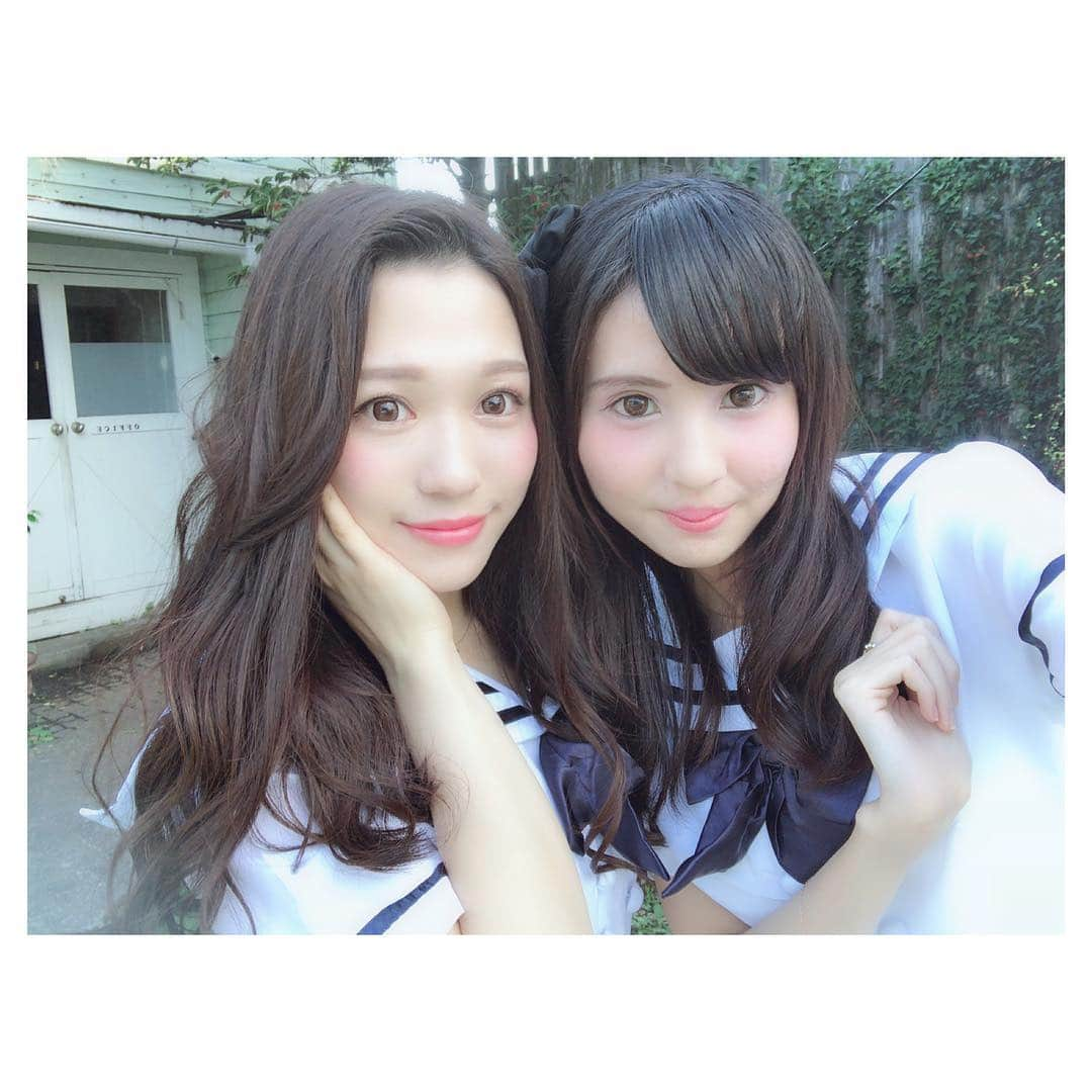 藤本優香さんのインスタグラム写真 - (藤本優香Instagram)「♥️♥️♥️ . 先日のjewel撮影にて… 大好きなまりなちゃんと😘 . #photoclubjewel #スタジオ #潮見 #スタジオキャナル #セイラー #優香 #marina #乃木坂風 #制服 #セーラー服  #撮影 #撮影会 #撮影会モデル #モデル #ポートレート #ポートレート撮影会 #ポートレートモデル #被写体 #ポートレート部 #カメラ好きな人と繋がりたい #ポートレート女子 #スナップ . #photoclubjewel」11月2日 0時07分 - yuuka_mielxx