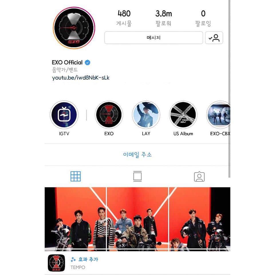 EXOさんのインスタグラム写真 - (EXOInstagram)「EXO’s Special Instagram AR Filter Is Out Now! ⠀⠀⠀⠀⠀⠀⠀⠀⠀⠀⠀⠀⠀⠀⠀⠀ #EXO #weareoneEXO @weareone.exo #EXO_DontMessUpMyTempo #EXO_TEMPO⁠ ⁠#EXO_AR_Filter」11月2日 19時32分 - weareone.exo