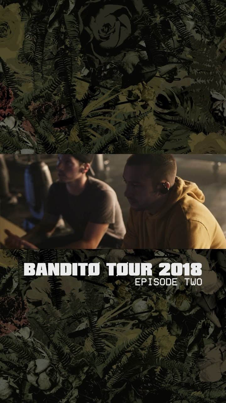 トゥエンティ・ワン・パイロッツのインスタグラム：「from the road comes the second episode of our tour series.」
