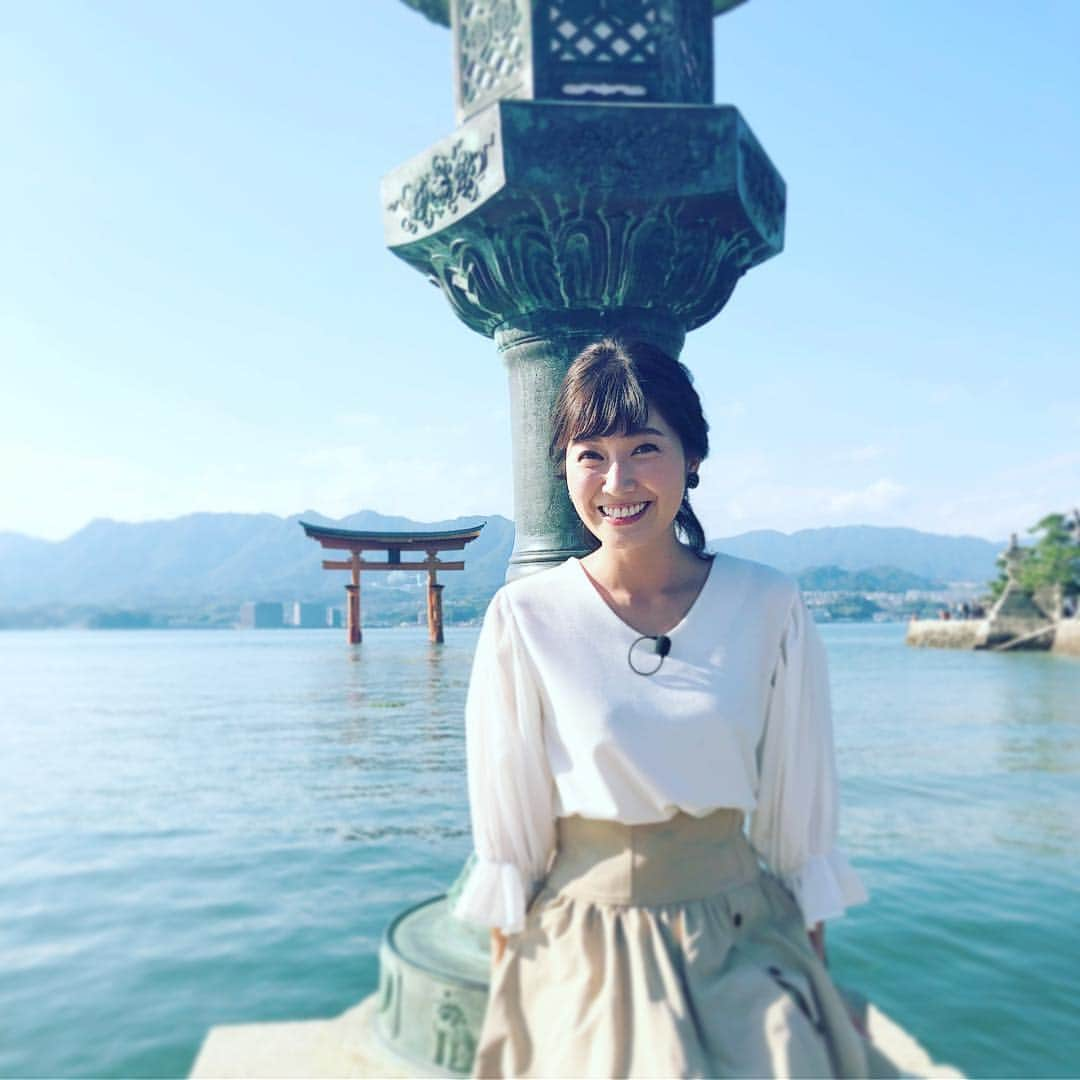 山口実香さんのインスタグラム写真 - (山口実香Instagram)「#厳島神社 でおみくじ引いたら「平」って出たよ🤔✨珍しいみたい！？」11月3日 21時48分 - yama.mikan