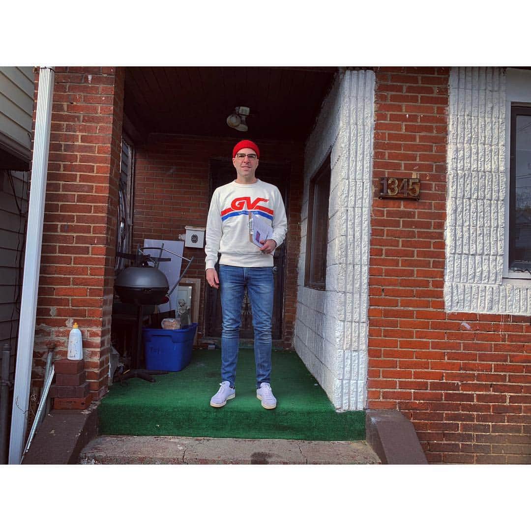 ザカリー・クイントのインスタグラム：「state and local political arenas are the wellsprings of policy and legislation that influence the national stage and define political trends on a much larger scale. that’s why i’m knocking on people’s doors in my hometown this weekend especially to talk about #fairmaps candidates down the ballot in PA! thanks to @propperdaley and @demredistrict for bringing me home and for working so hard to get out the vote - especially for @governortomwolf @emily4pa and @lindseyforpa」