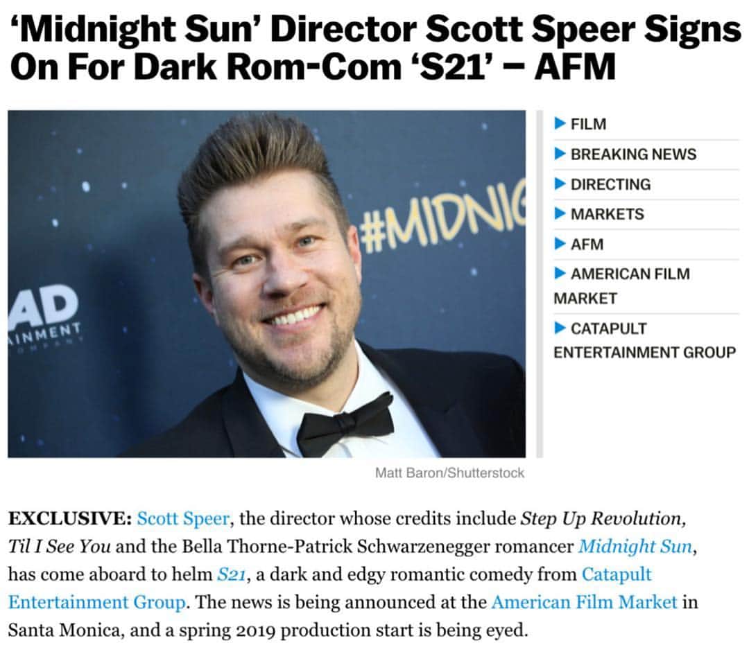 スコット・スピアのインスタグラム：「New project!」