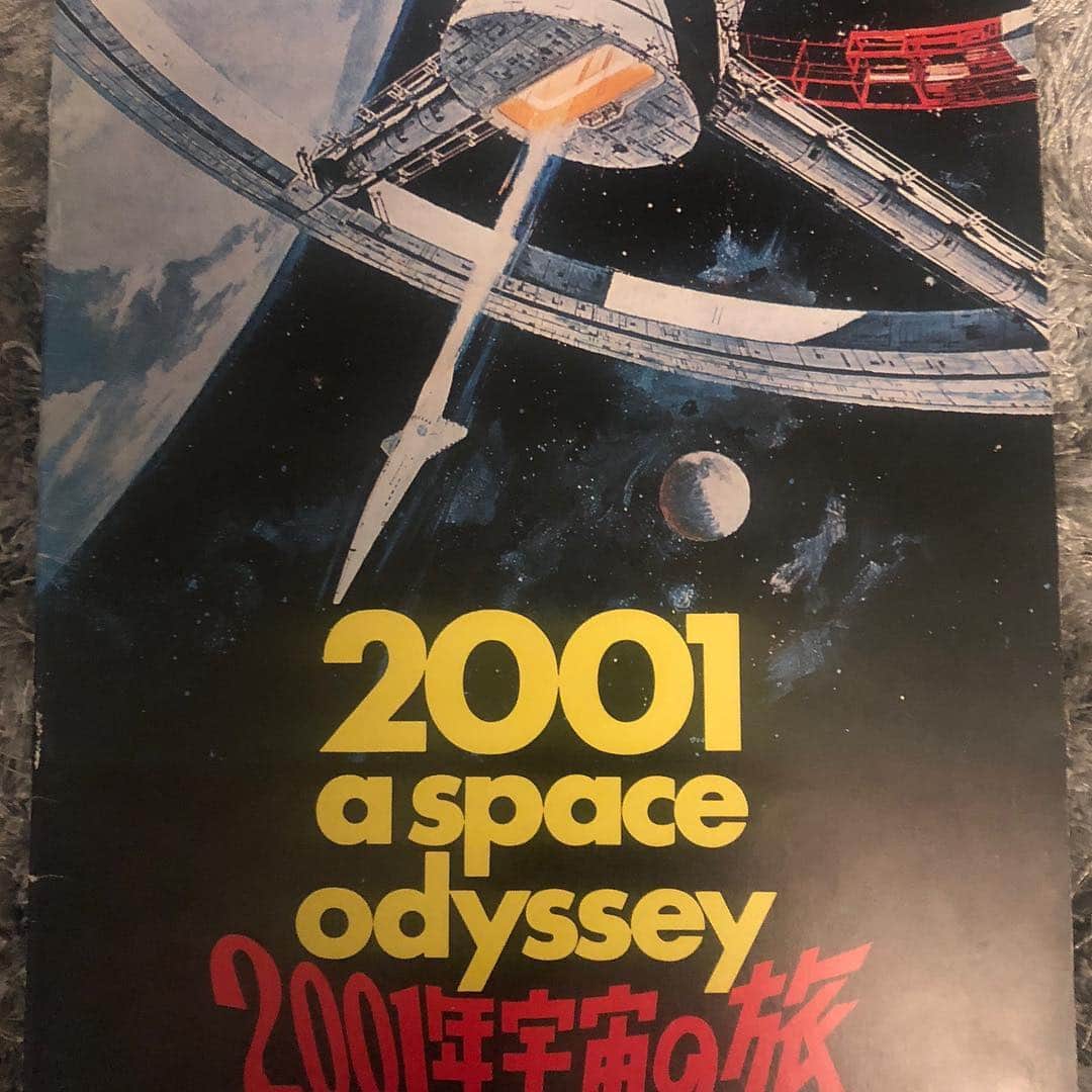 のインスタグラム：「昭和53年リバイバル公開時のパンフレットが出てきた。souvenir book from 1978 revival screening. #spaceodessy2001」