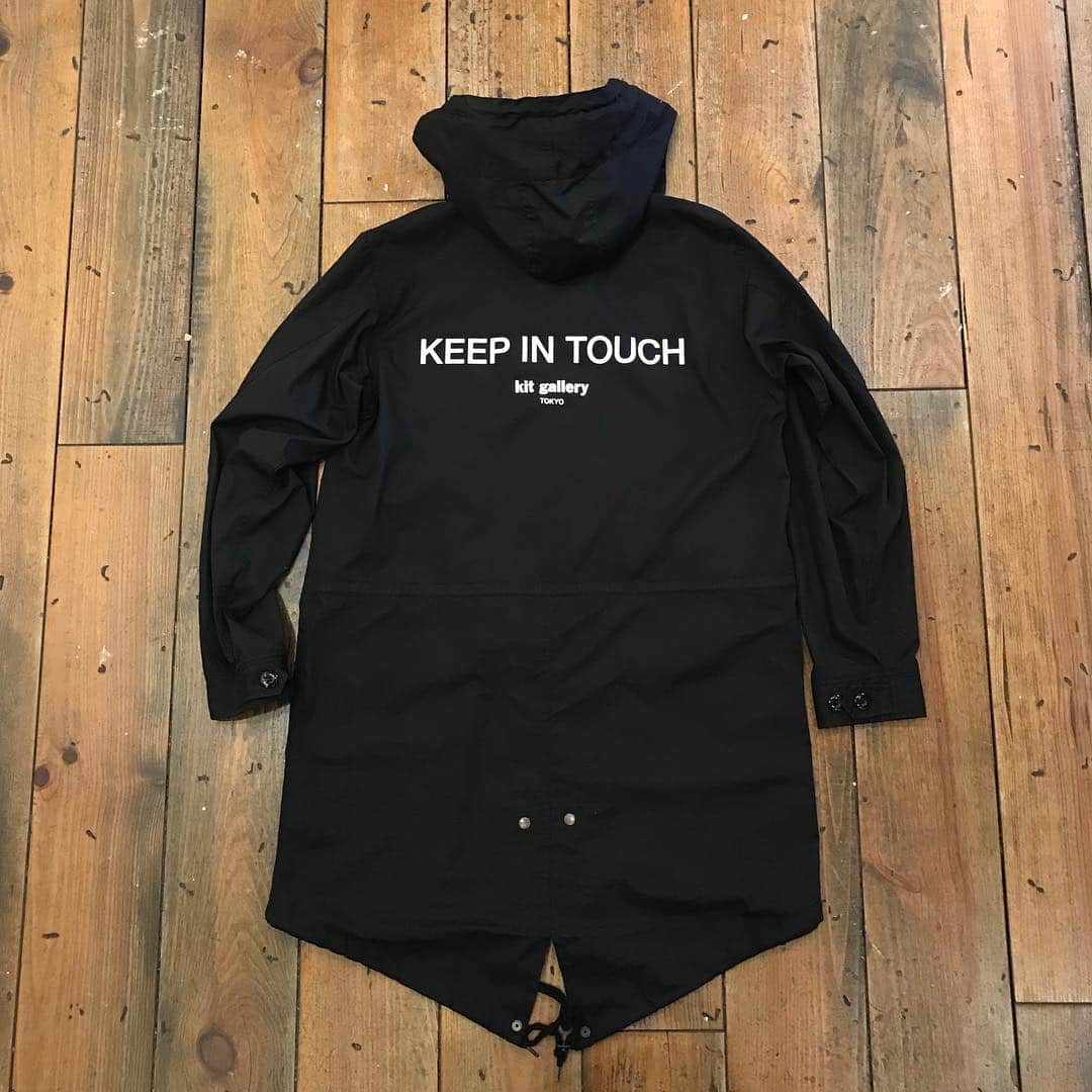 のインスタグラム：「"KEEP IN TOUCH MODS COAT" tea. by kit gallery  M-51フィッシュテイルタイプ、今夜22時にでますー！  @kitgallery」