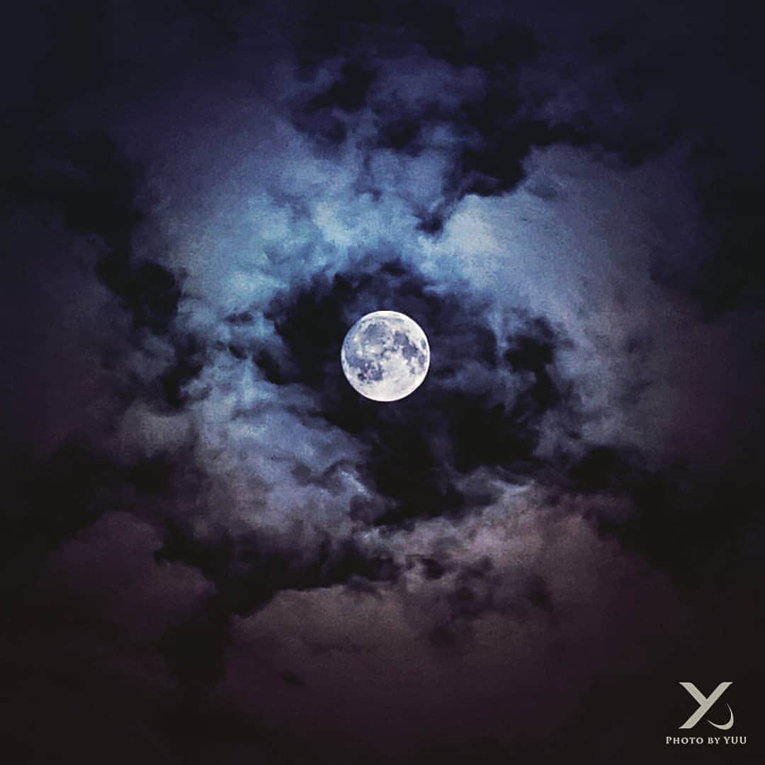 ユウさんのインスタグラム写真 - (ユウInstagram)「月が綺麗ですね。」11月4日 22時47分 - yuuviolin