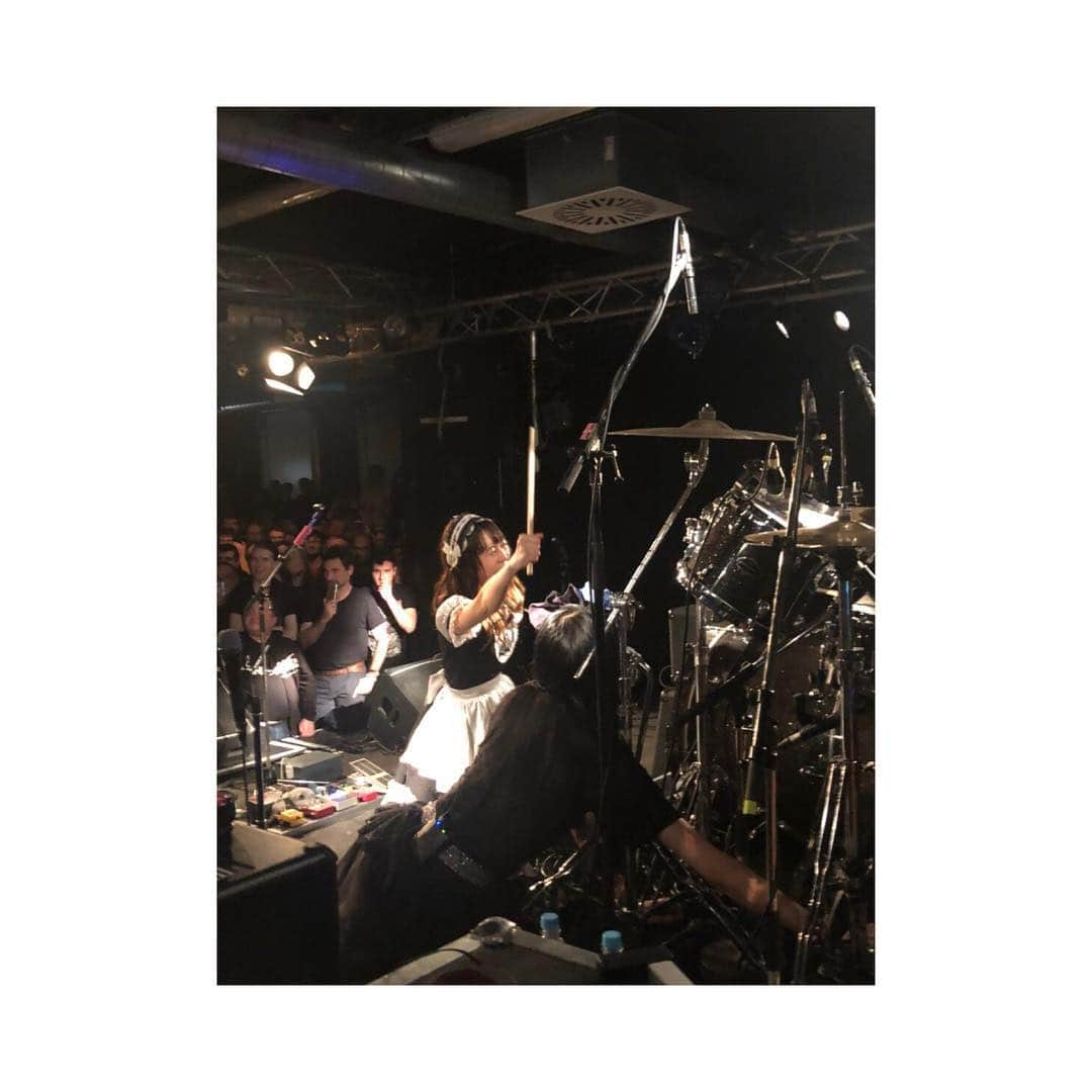 廣瀬茜さんのインスタグラム写真 - (廣瀬茜Instagram)「2018.11.22 WORLD DOMINATION TOUR 2018【宣告】〜senkoku〜🌏✈︎ . Munich@Feierwerk🇩🇪 . 最高のツアーファイナルを迎える事が出来ました✨感激！！！！ . Danke!!!!!!! Es war mir eine Freude, hier zu sein💓 . Sehen wir uns wieder⭐️」12月5日 0時21分 - akane_bandmaid