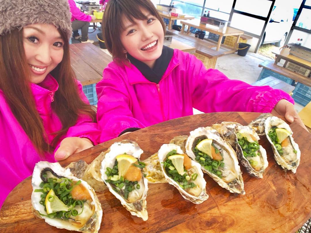 秋丸美帆さんのインスタグラム写真 - (秋丸美帆Instagram)「居酒屋なみりあん & 料亭みぴこの牡蠣料理❤️ . #itoshima #oyster #fukuoka #牡蠣 #福岡 #糸島 #牡蠣小屋」12月1日 20時45分 - mippy34