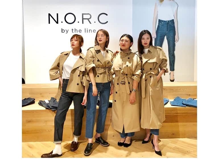 本田翼さんのインスタグラム写真 - (本田翼Instagram)「👚 N.O.R.C bytheline N.O.R.C の展示会に🧚🏻‍♀️ withあやちゃんのんちゃん bythelineのディレクションをしている スタイリストの斉藤くみさんと📸 #norc」12月1日 19時23分 - tsubasa_0627official