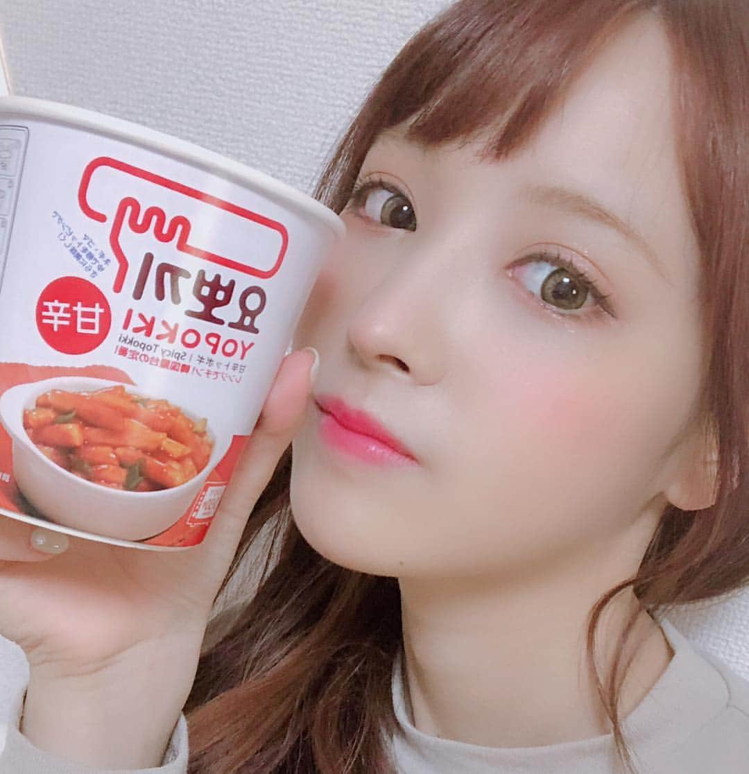 桃乃木かなさんのインスタグラム写真 - (桃乃木かなInstagram)「トッポギ食べたくて通販で頼んでしまった...🤤💭」12月1日 20時13分 - kana_momonogi