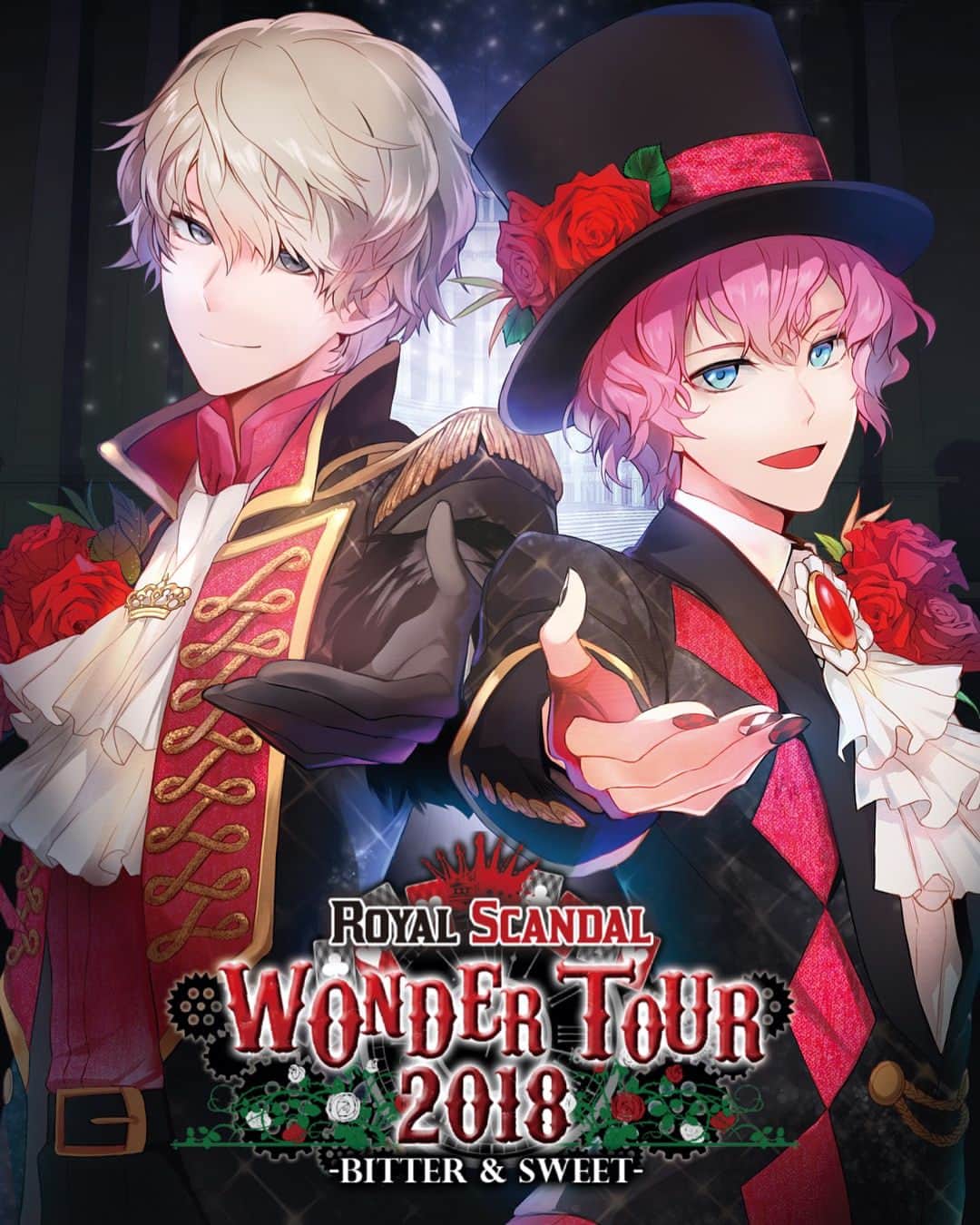 luzのインスタグラム：「Royal  Scandal 「WONDER TOUR 2018-BITTER&SWEET-」 出演：Royal Scandal(luz/奏音69) 歌人[ウタビト]：un:c しゅーず センラ めいちゃん [チケット料金]  指定席5,000円、2F立見4,000円※ドリンク代別途 [チケット購入] eplus.jp/royal_scandal/  #livetour #zepptour #royalscandal」