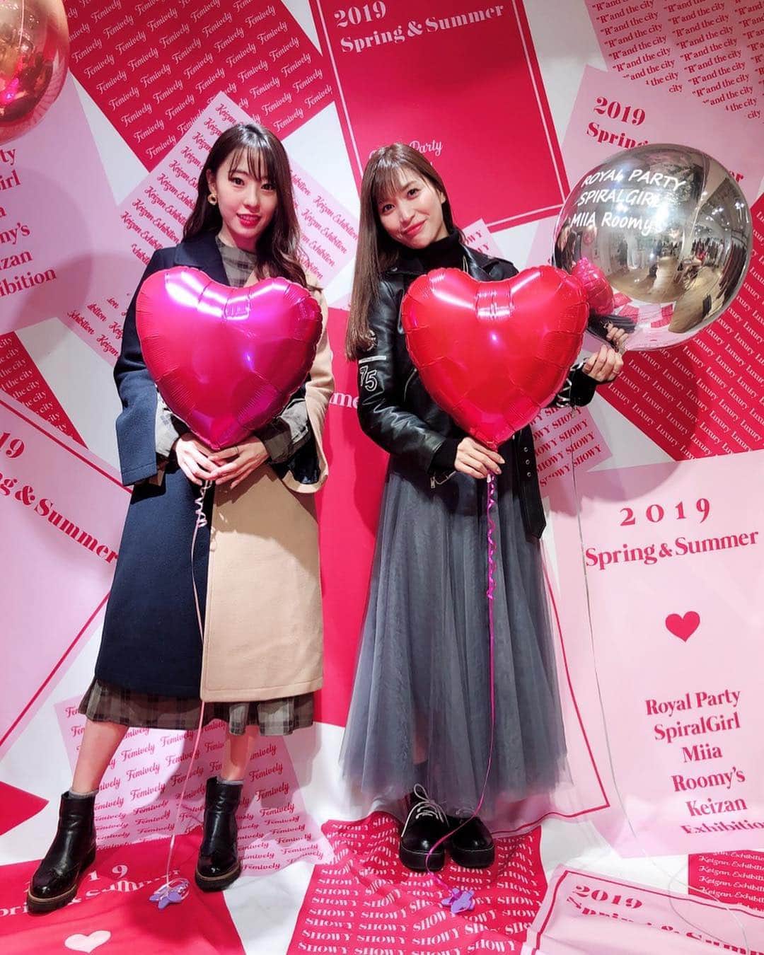 のインスタグラム：「藤江と展示会へ♫ お揃いでオーダーしたものも😎 届くの楽しみだな❣」