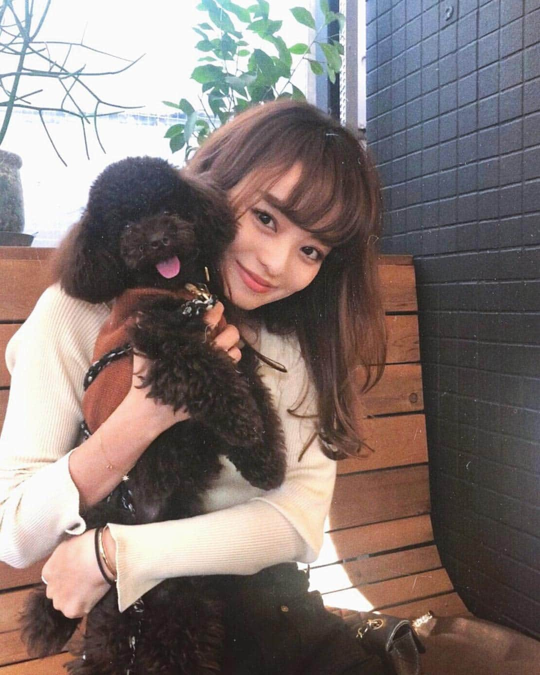 丸林広奈さんのインスタグラム写真 - (丸林広奈Instagram)「saturdays🐶  #saturday #saturdaymood #toypoodle #teacuppoodle #lunch #yoyogipark #dogstagram #style #トイプードル #代々木上原カフェ #ティーカッププードル」12月1日 17時45分 - hironamarubayashi