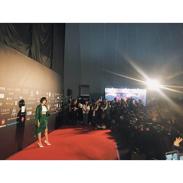 玉城ティナさんのインスタグラム写真 - (玉城ティナInstagram)「ASIA FASHION AWARD 2018 in TAIPEI ✨ 💄👁」12月1日 20時56分 - tinapouty