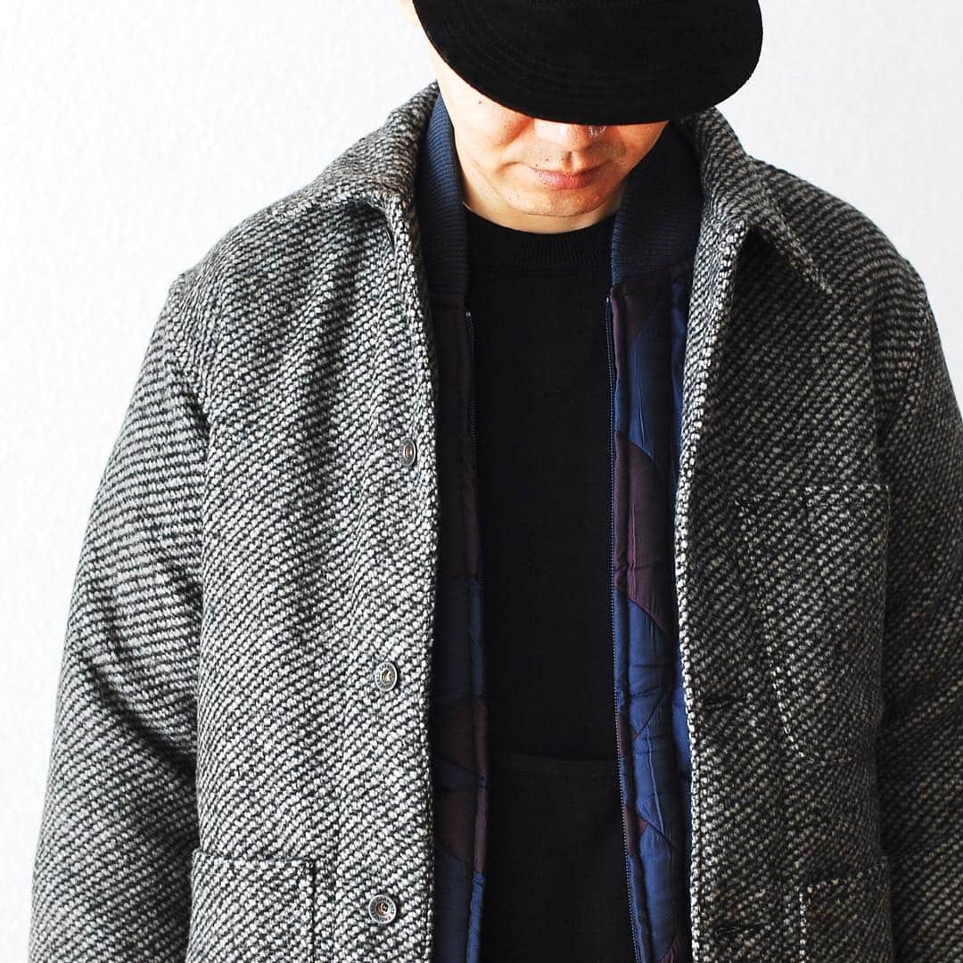 wonder_mountain_irieさんのインスタグラム写真 - (wonder_mountain_irieInstagram)「_ Engineered Garments WORKADAY -エンジニアード ガーメンツ ワーカーデイ- “Utility Jacket –Tri Blend Wool Tweed-” ￥35,640- _ 〈online store / @digital_mountain〉 http://www.digital-mountain.net/shopdetail/ 000000008838/ _ 【オンラインストア#DigitalMountain へのご注文】 *24時間受付 *15時までのご注文で即日発送 *1万円以上ご購入で送料無料 tel：084-973-8204 _ We can send your order overseas. Accepted payment method is by PayPal or credit card only. (AMEX is not accepted)  Ordering procedure details can be found here. >>http://www.digital-mountain.net/html/page56.html _ 本店：#WonderMountain  blog>> http://wm.digital-mountain.info/blog/20181202/ _ #NEPENTHES #EngineeredGarments #EngineeredGarmentsWORKADAY #ネペンテス #エンジニアードガーメンツ #エンジニアードガーメンツワーカーデイ styling.(height 175cm weight 59kg) inner jacket→ #ts_s ￥73,440- pants→ #EngineeredGarments ￥38,880- _ 〒720-0044  広島県福山市笠岡町4-18 JR 「#福山駅」より徒歩10分 (12:00 - 19:00 水曜定休) #ワンダーマウンテン #japan #hiroshima #福山 #福山市 #尾道 #倉敷 #鞆の浦 近く _ 系列店：@hacbywondermountain _」12月2日 14時08分 - wonder_mountain_