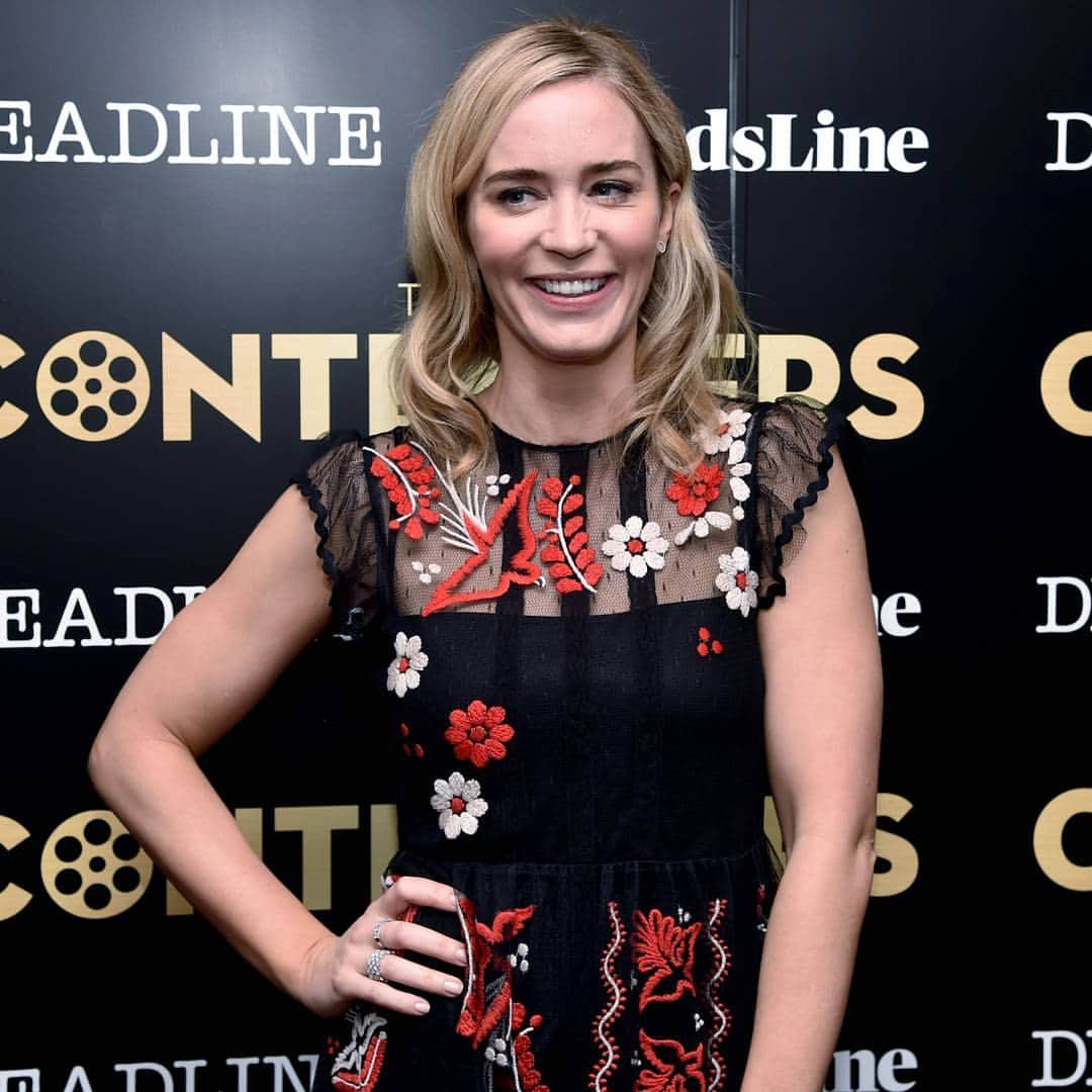 エミリー・ブラントのインスタグラム：「For #MaryPoppinsReturns film presentation, The Contenders New York presented by @deadline , USA.」