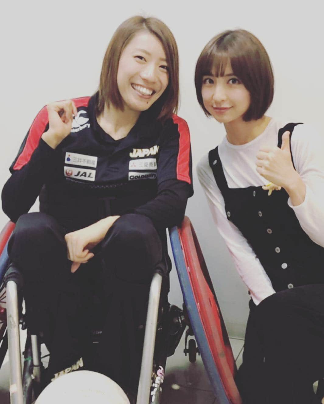 篠田麻里子さんのインスタグラム写真 - (篠田麻里子Instagram)「永易雄選手🥺 倉橋香衣選手🥺ありがとうございました🤗#パラスポーツ#毎日新聞」12月2日 16時57分 - shinodamariko3