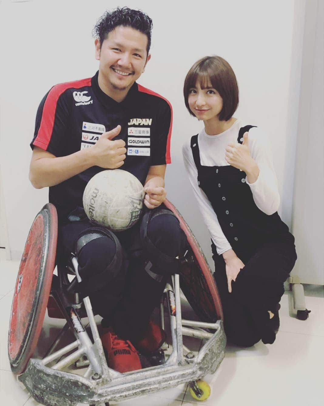 篠田麻里子さんのインスタグラム写真 - (篠田麻里子Instagram)「永易雄選手🥺 倉橋香衣選手🥺ありがとうございました🤗#パラスポーツ#毎日新聞」12月2日 16時57分 - shinodamariko3