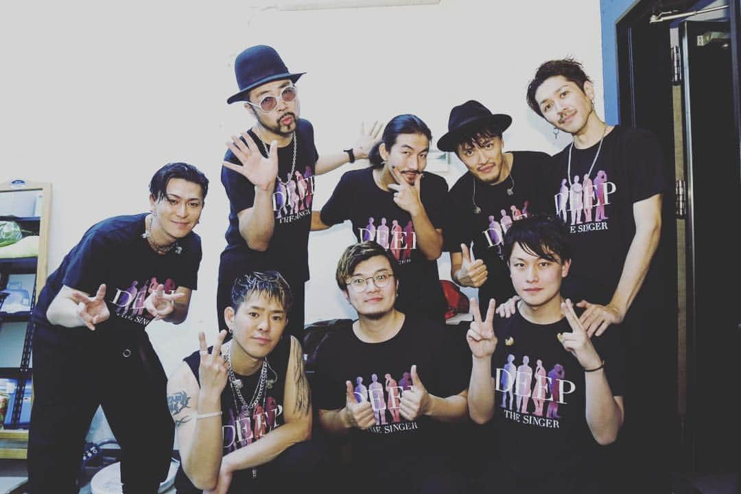 RYOのインスタグラム：「「DEEP LIVE TOUR 2018 ”THE SINGER”」愛知公演🔥」