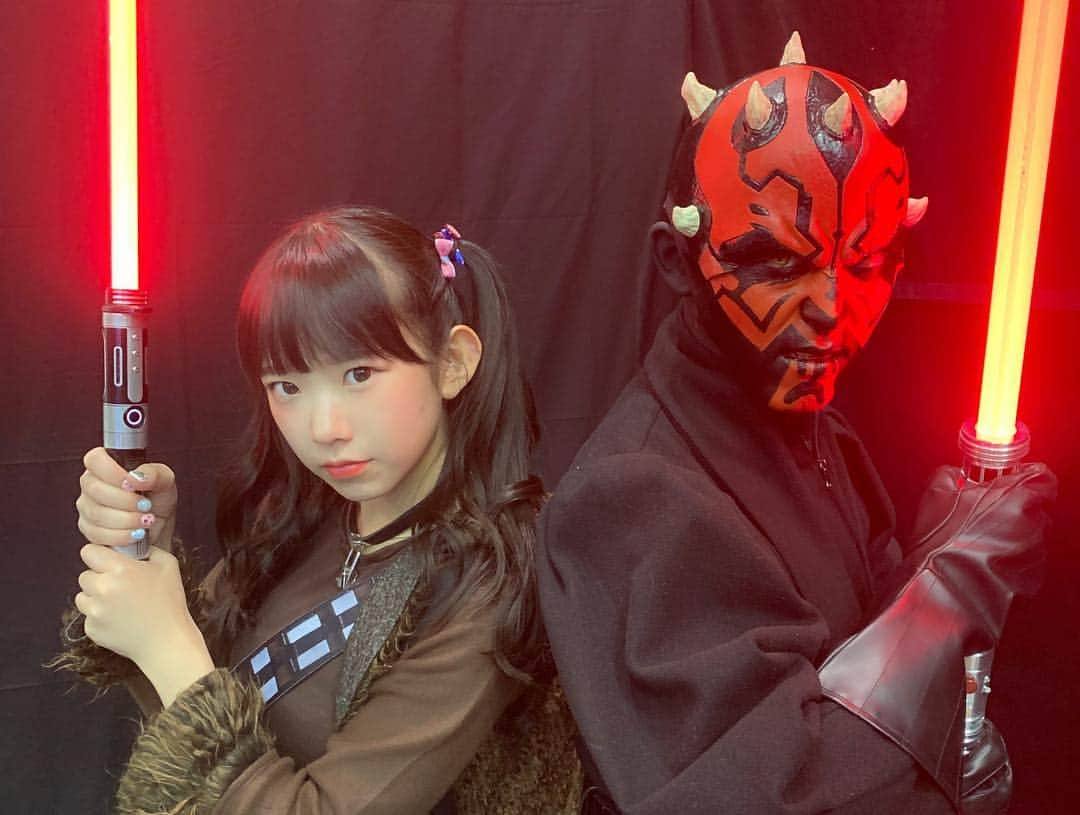 長澤茉里奈さんのインスタグラム写真 - (長澤茉里奈Instagram)「モールちゃんはすはす #starwars #スターウォーズ #東京コミコン2018 #東京コミコンコスプレ  #ダースモール #darthmaul」12月3日 15時08分 - marinanagasawa1008