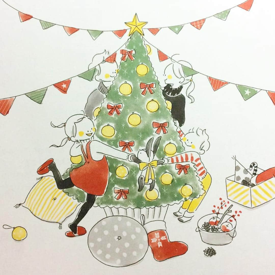 カモさんのインスタグラム写真 - (カモInstagram)「12月はクリスマス #連載#partner#12月号#どりむ社#Christmas#illustratorkamo」12月4日 7時01分 - illustratorkamo