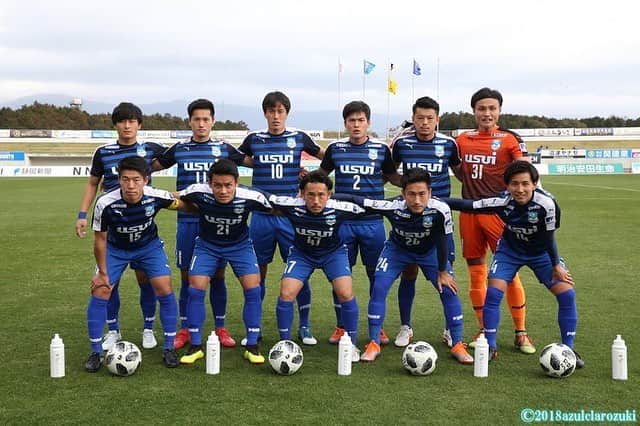 畑潤基のインスタグラム：「1年間応援ありがとうございました！ #アスルクラロ沼津」